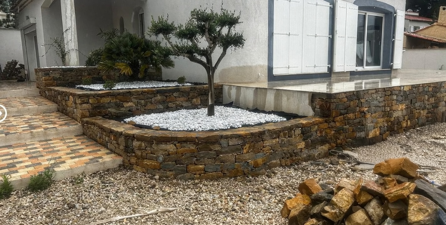 Muret de Jardin à Nice