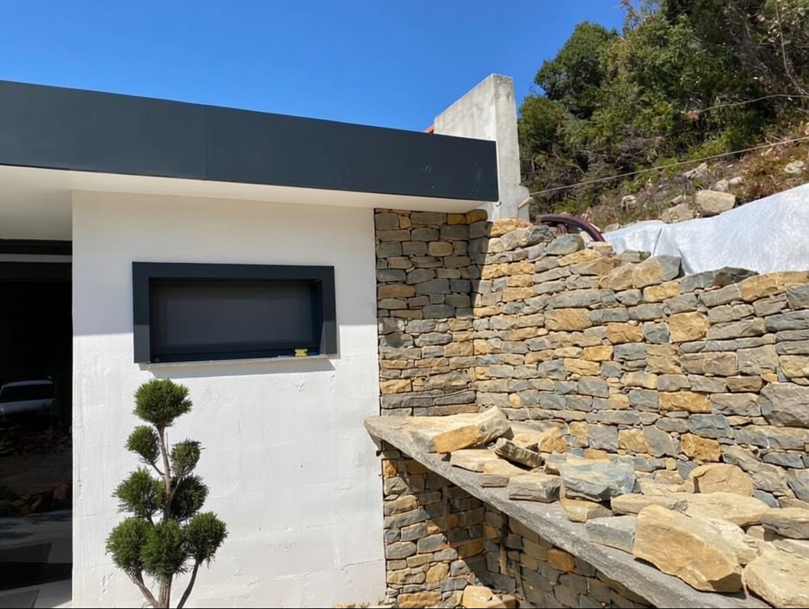Muret de Jardin dans les Alpes-Maritimes